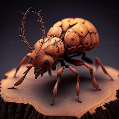 3D модель Pheidole boruca (STL)